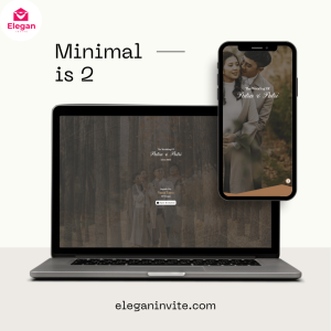 Tema Undangan Pernikahan Minimalis 2