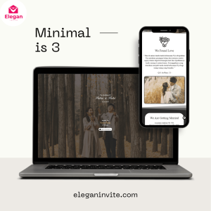 Tema Undangan Pernikahan Minimalis 3
