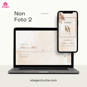 Tema Undangan Pernikahan Non Foto 2